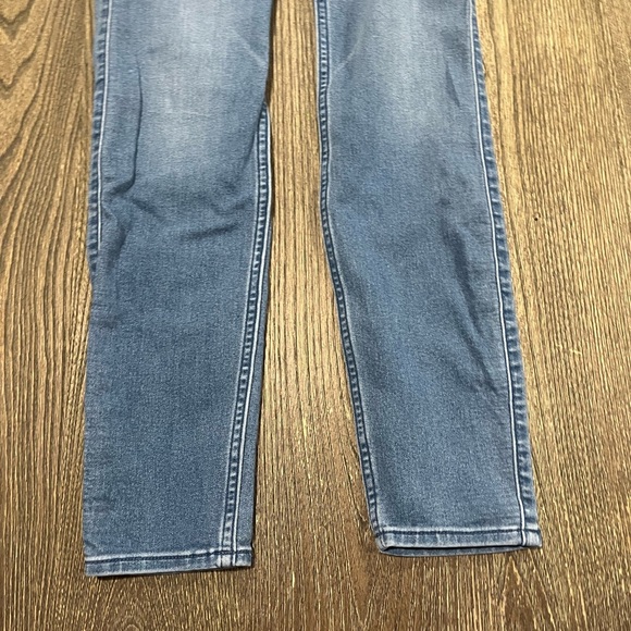 Abercrombie & Fitch Legging Jeans Pockets Stretch Denim Medium Wash Size 28/6 - Picture 2 of 9